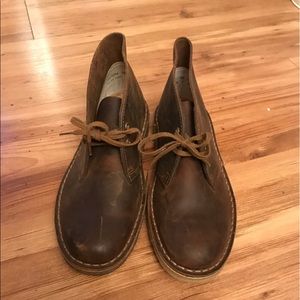 Clark’s brown boots